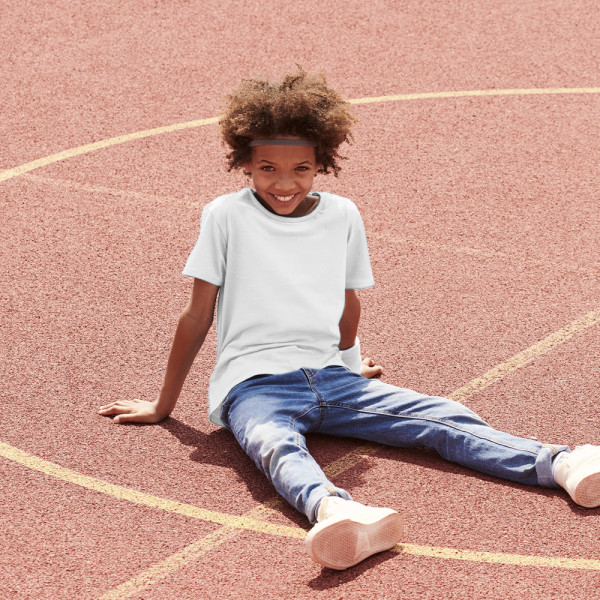Kinder Weiß T-Shirt Iconic