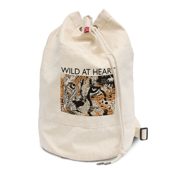 Seesack aus Baumwolle mit 2 Tragegurten – CORFU