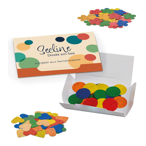 Samenpapier-Konfetti