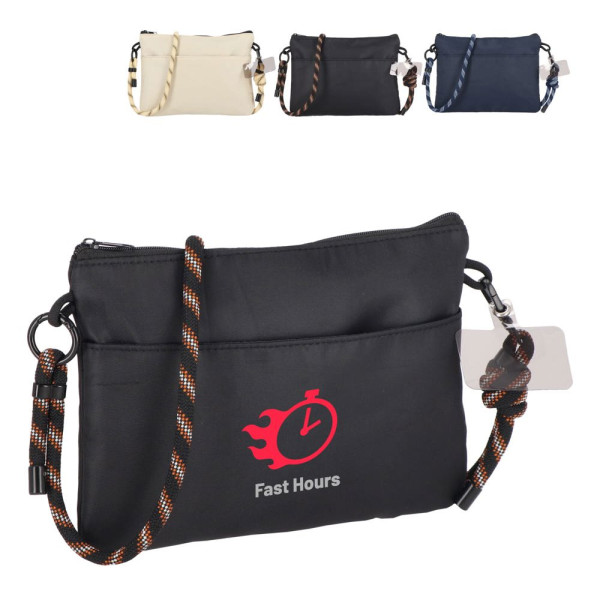 Crossbody Tasche mit Paracord-Gurt