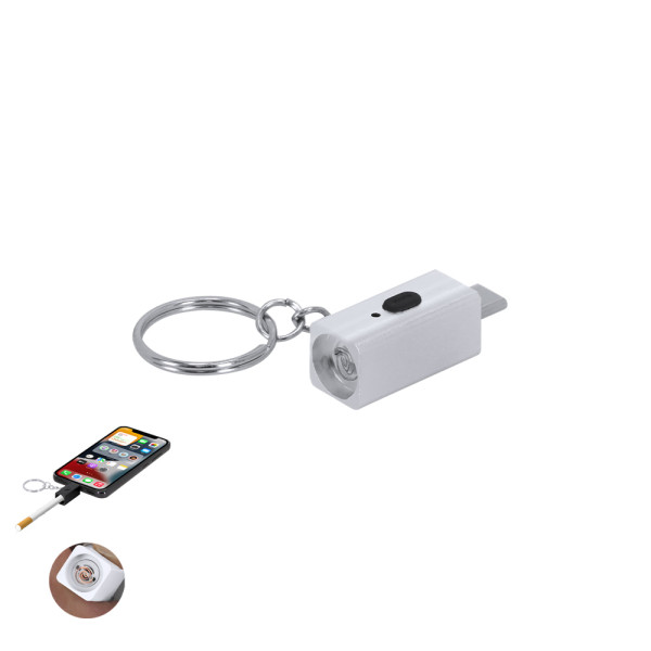 Schlüsselanhänger Elektrisches Feuerzeug Parris