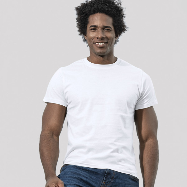 Erwachsene Weiß T-Shirt 