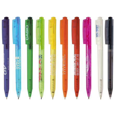 HALLIGEN Kugelschreiber transparent