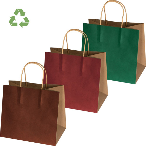 Recycelte Papiertasche klein HILARY