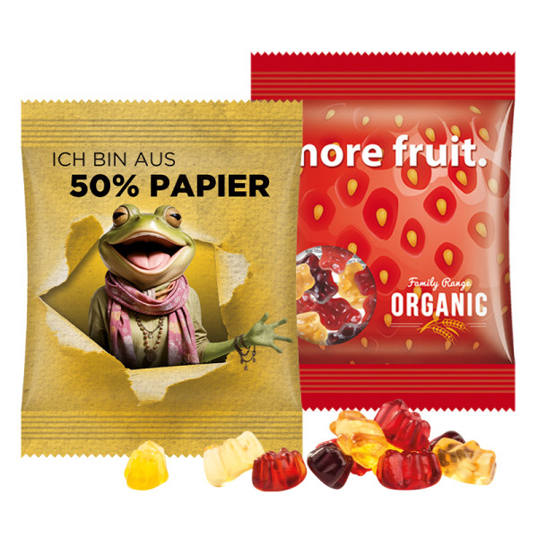 Minitüte 15 g Trolli 30% Fruchtsaft Bärchen