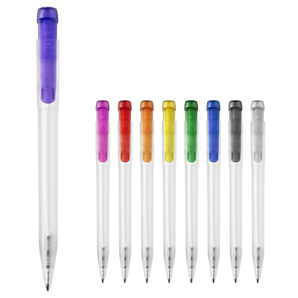 Kugelschreiber Ingeo TM Pen Clear Transparent