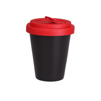 satin black/red